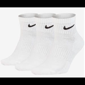 White ankle socks